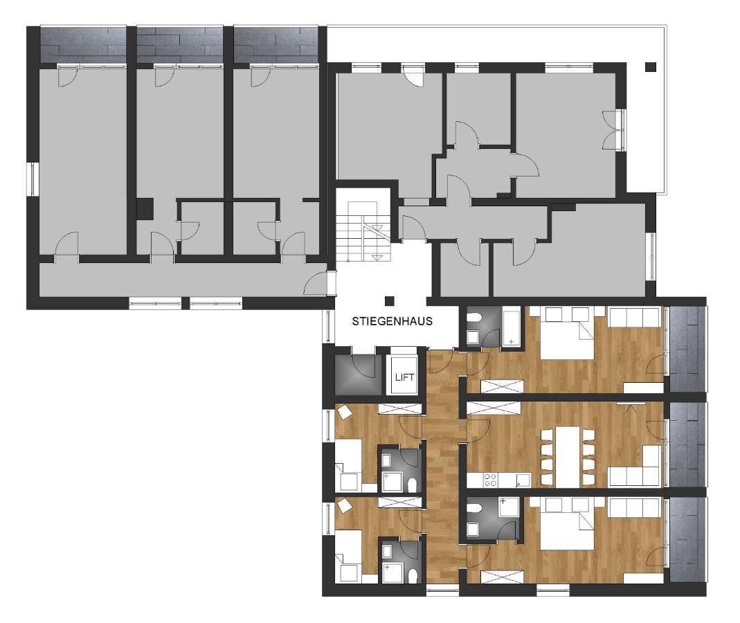 Appartements Dobler - S'Zischgn ارزل ام بيتزتال المظهر الخارجي الصورة